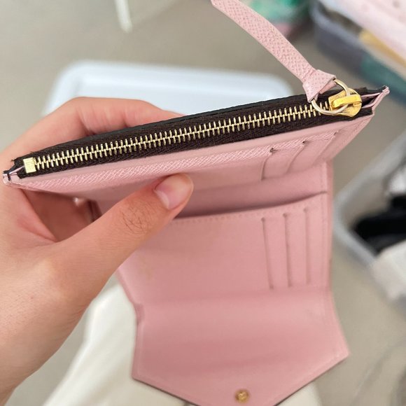 Louis Vuitton Bags Authentic Louis Vuitton Victorine Ballerina Pink Wallet Poshmark